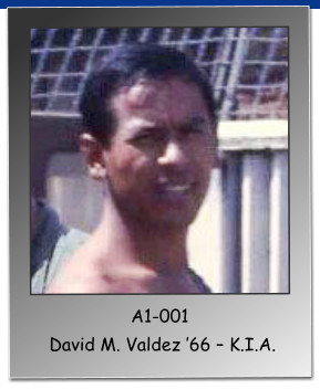 A1-001  David M. Valdez �66 � K.I.A.